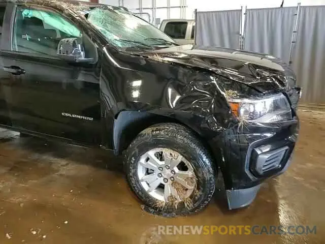 13 Photograph of a damaged car 1GCHSCEN2M1294794 CHEVROLET COLORADO 2021