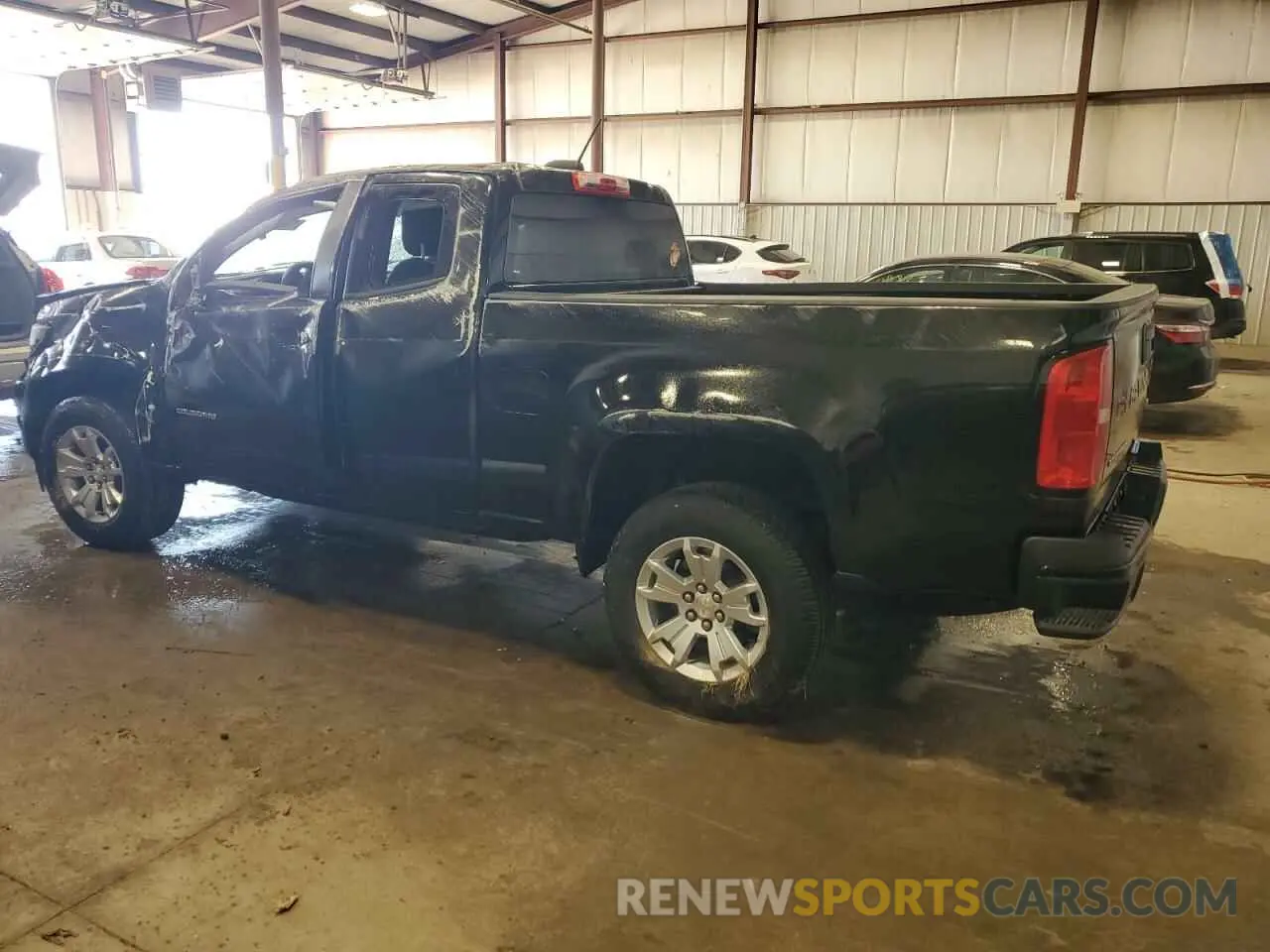 2 Photograph of a damaged car 1GCHSCEN2M1294794 CHEVROLET COLORADO 2021