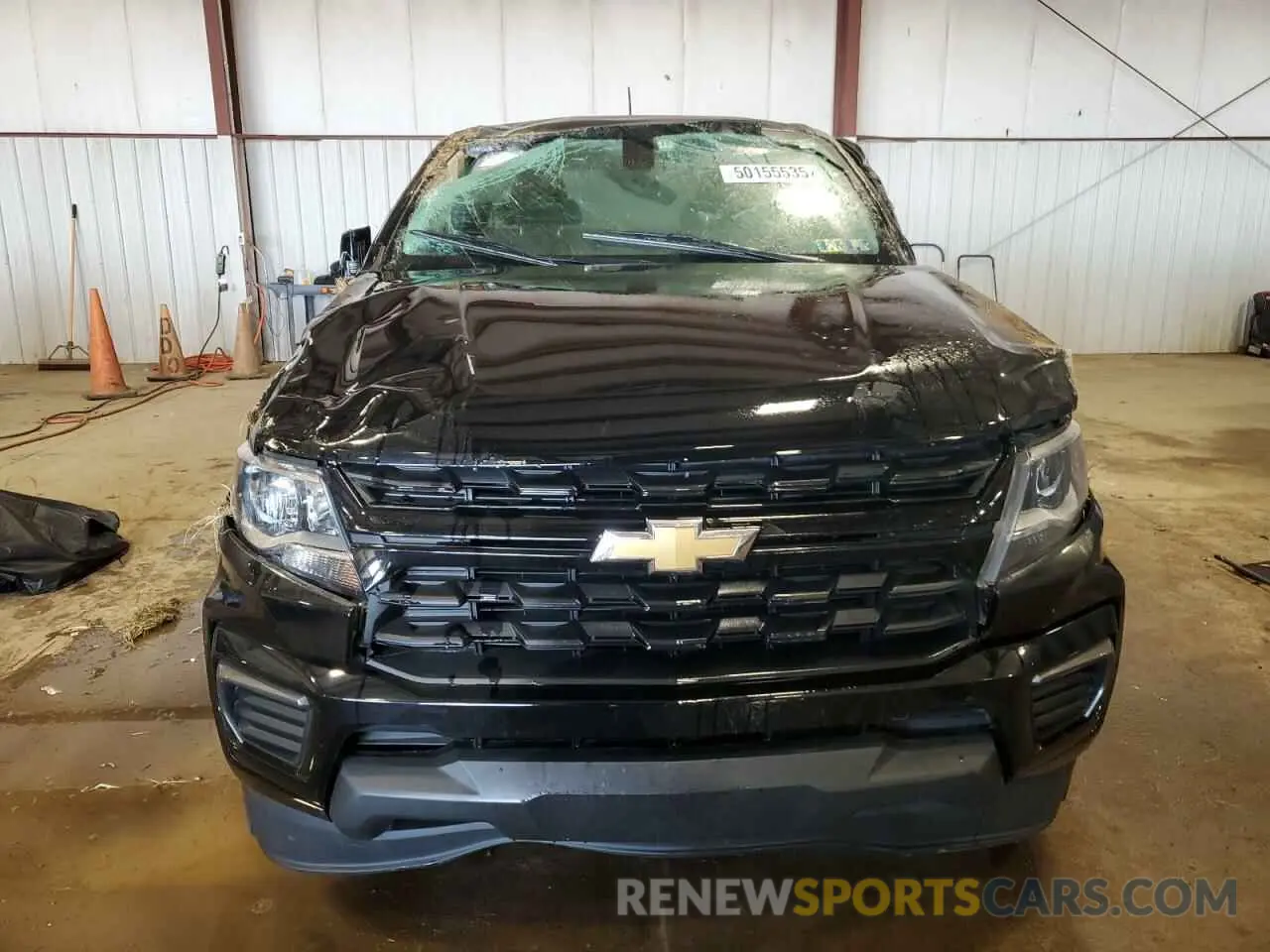 5 Photograph of a damaged car 1GCHSCEN2M1294794 CHEVROLET COLORADO 2021