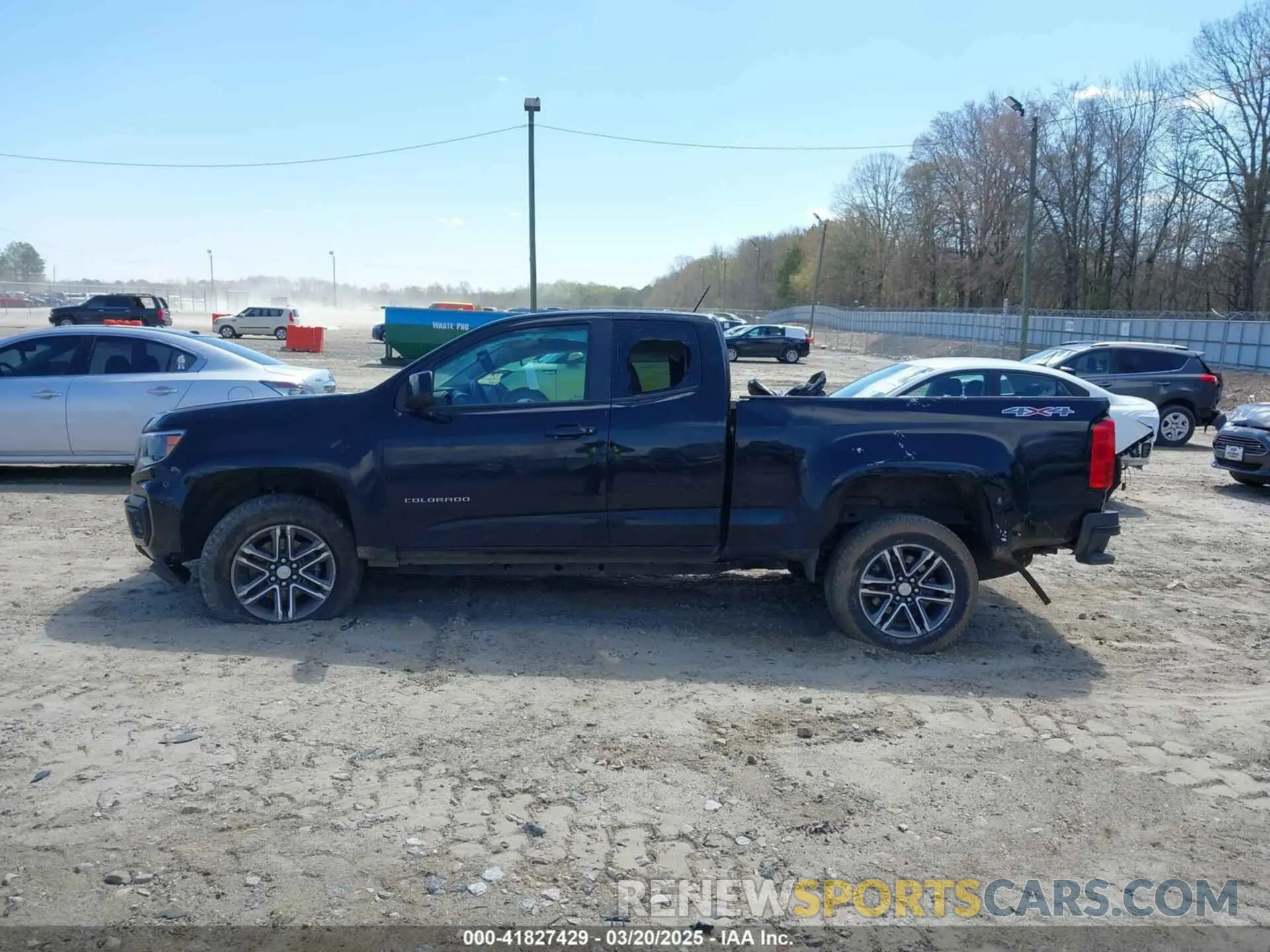 14 Фотография поврежденного автомобиля 1GCHTBEN2M1151898 CHEVROLET COLORADO 2021