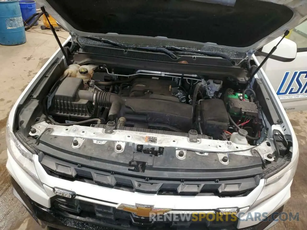 11 Photograph of a damaged car 1GCHTCEA0M1253431 CHEVROLET COLORADO 2021