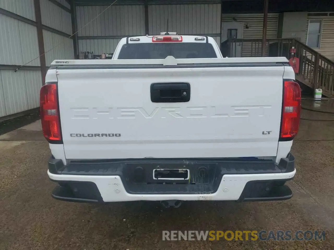 6 Photograph of a damaged car 1GCHTCEA0M1253431 CHEVROLET COLORADO 2021