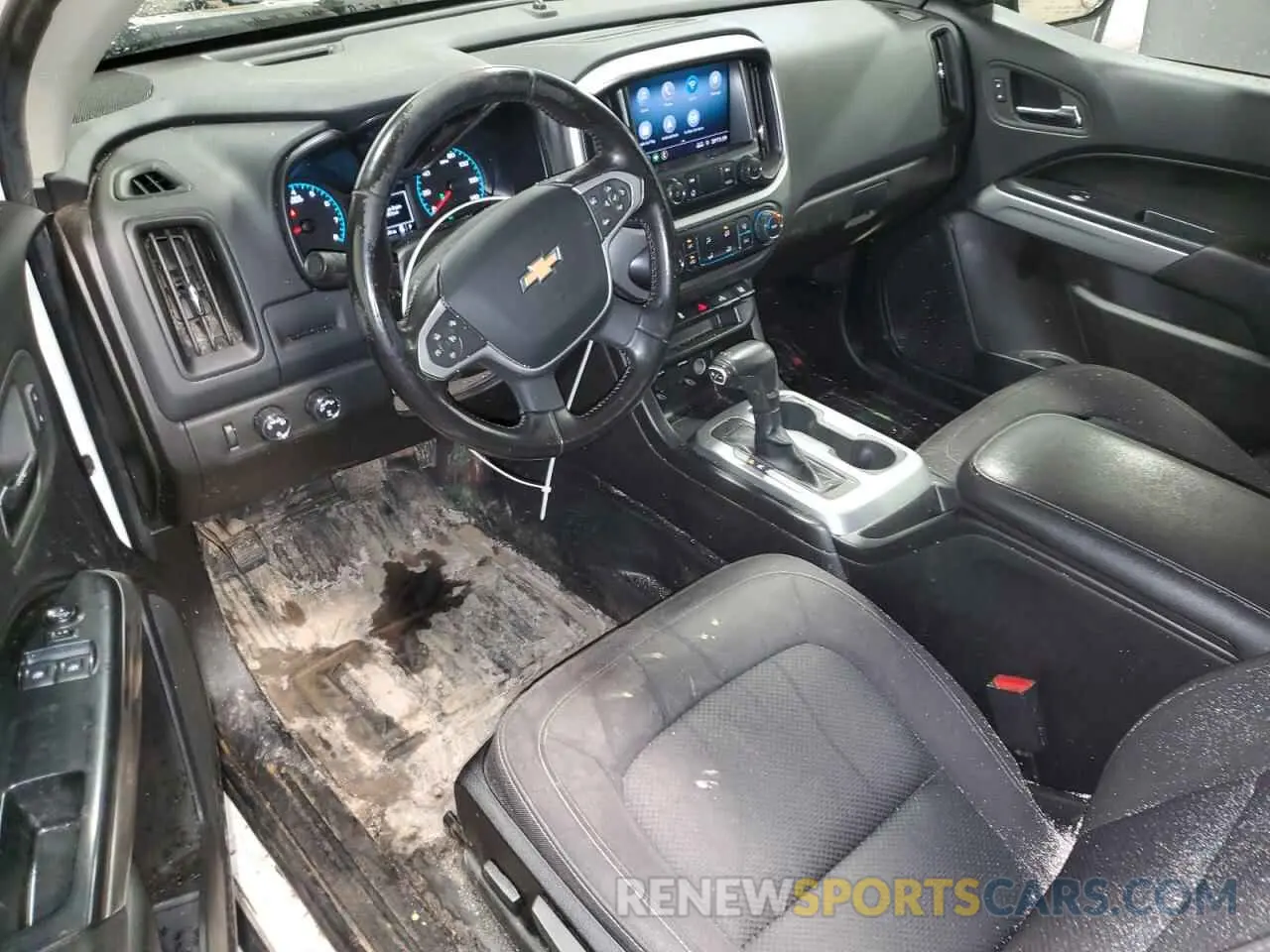 8 Photograph of a damaged car 1GCHTCEA0M1253431 CHEVROLET COLORADO 2021