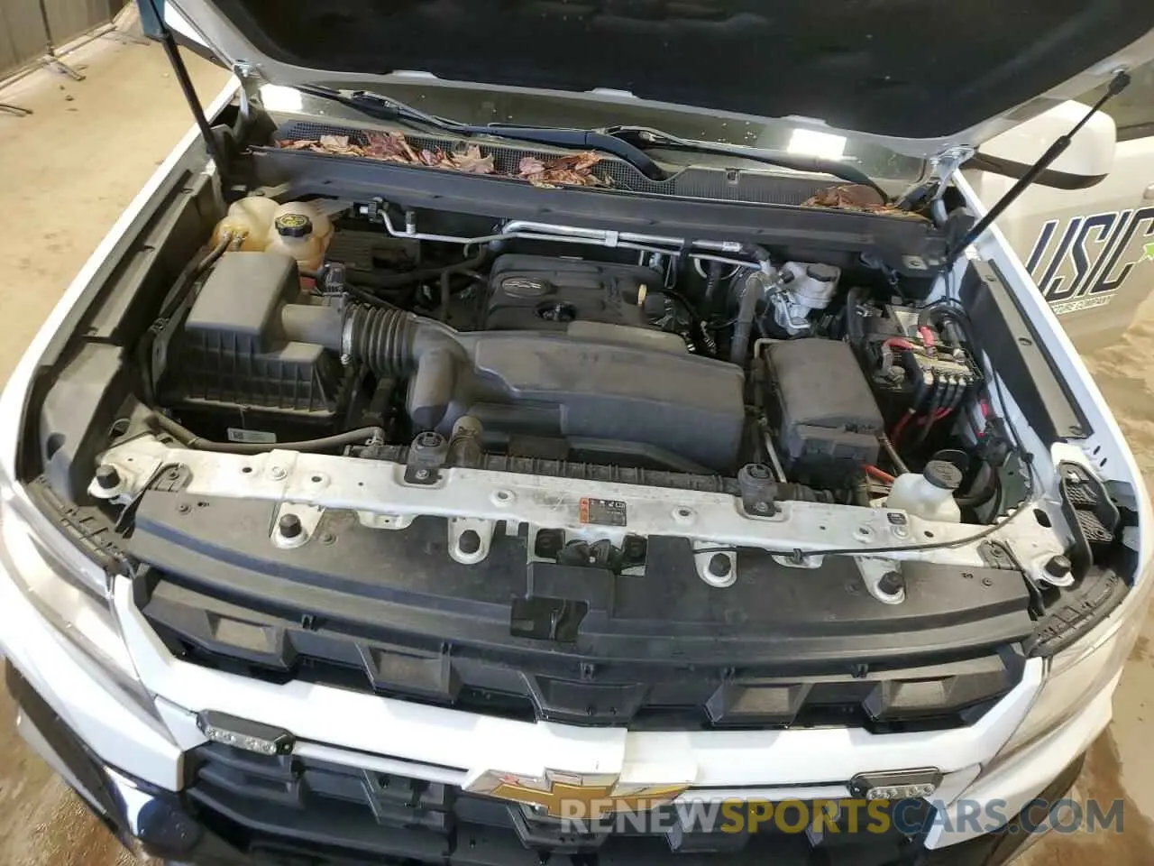 11 Фотография поврежденного автомобиля 1GCHTCEA5M1253599 CHEVROLET COLORADO 2021