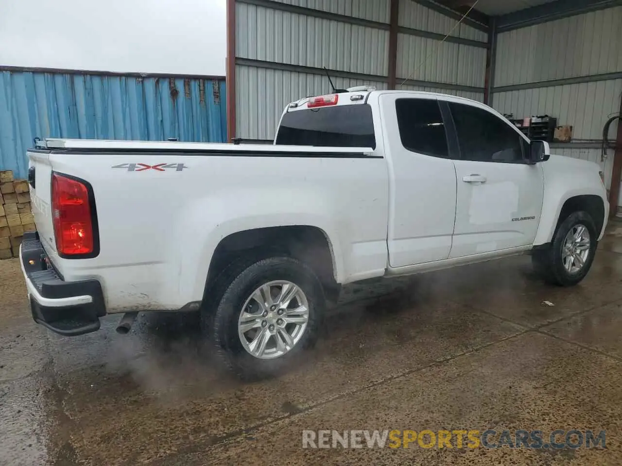 3 Фотография поврежденного автомобиля 1GCHTCEA5M1253599 CHEVROLET COLORADO 2021