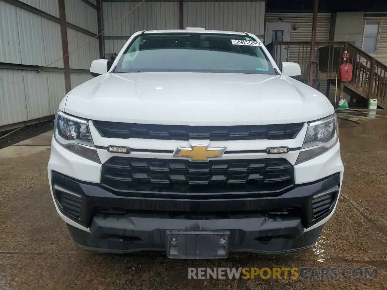 5 Фотография поврежденного автомобиля 1GCHTCEA5M1253599 CHEVROLET COLORADO 2021