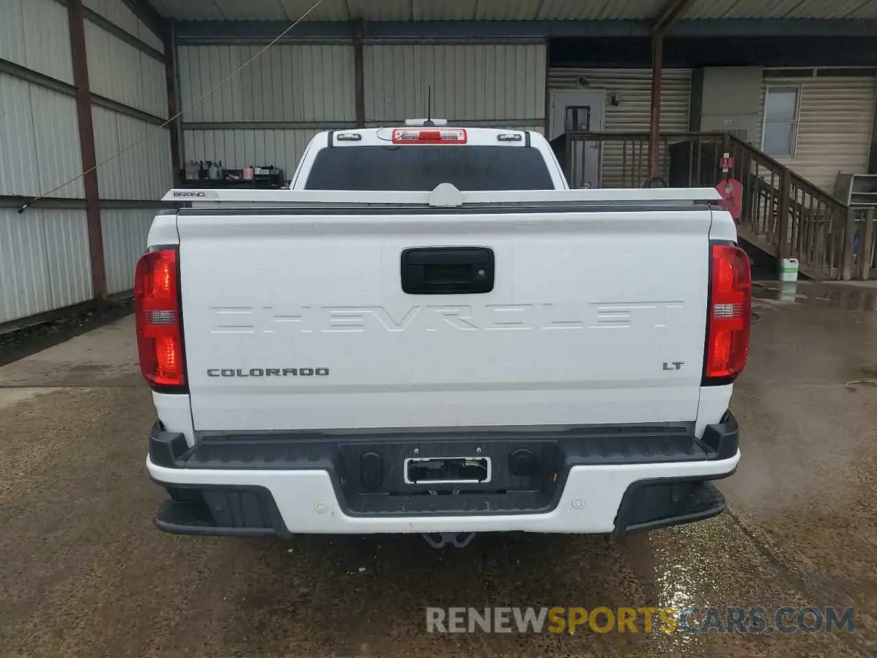 6 Фотография поврежденного автомобиля 1GCHTCEA5M1253599 CHEVROLET COLORADO 2021