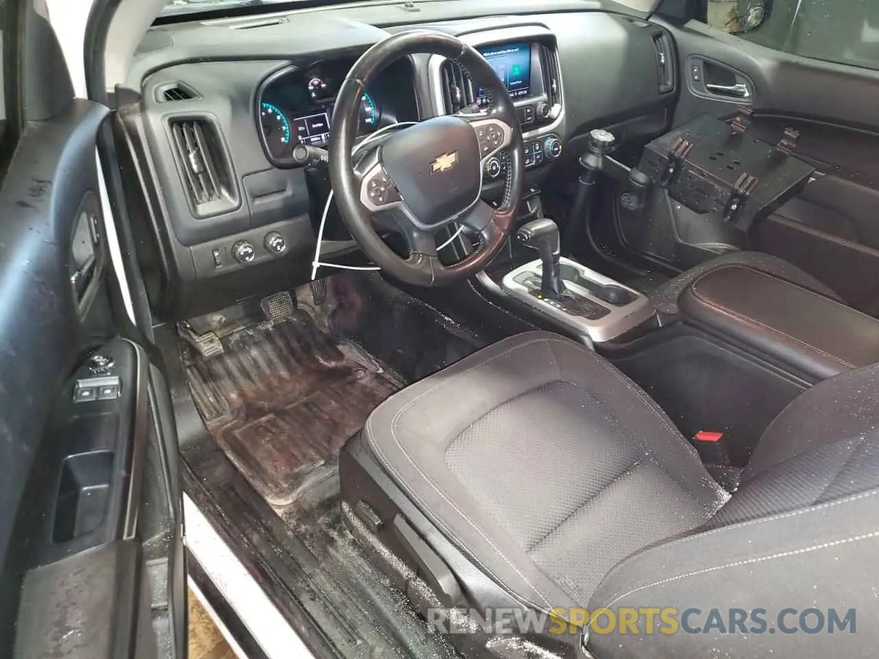8 Фотография поврежденного автомобиля 1GCHTCEA5M1253599 CHEVROLET COLORADO 2021