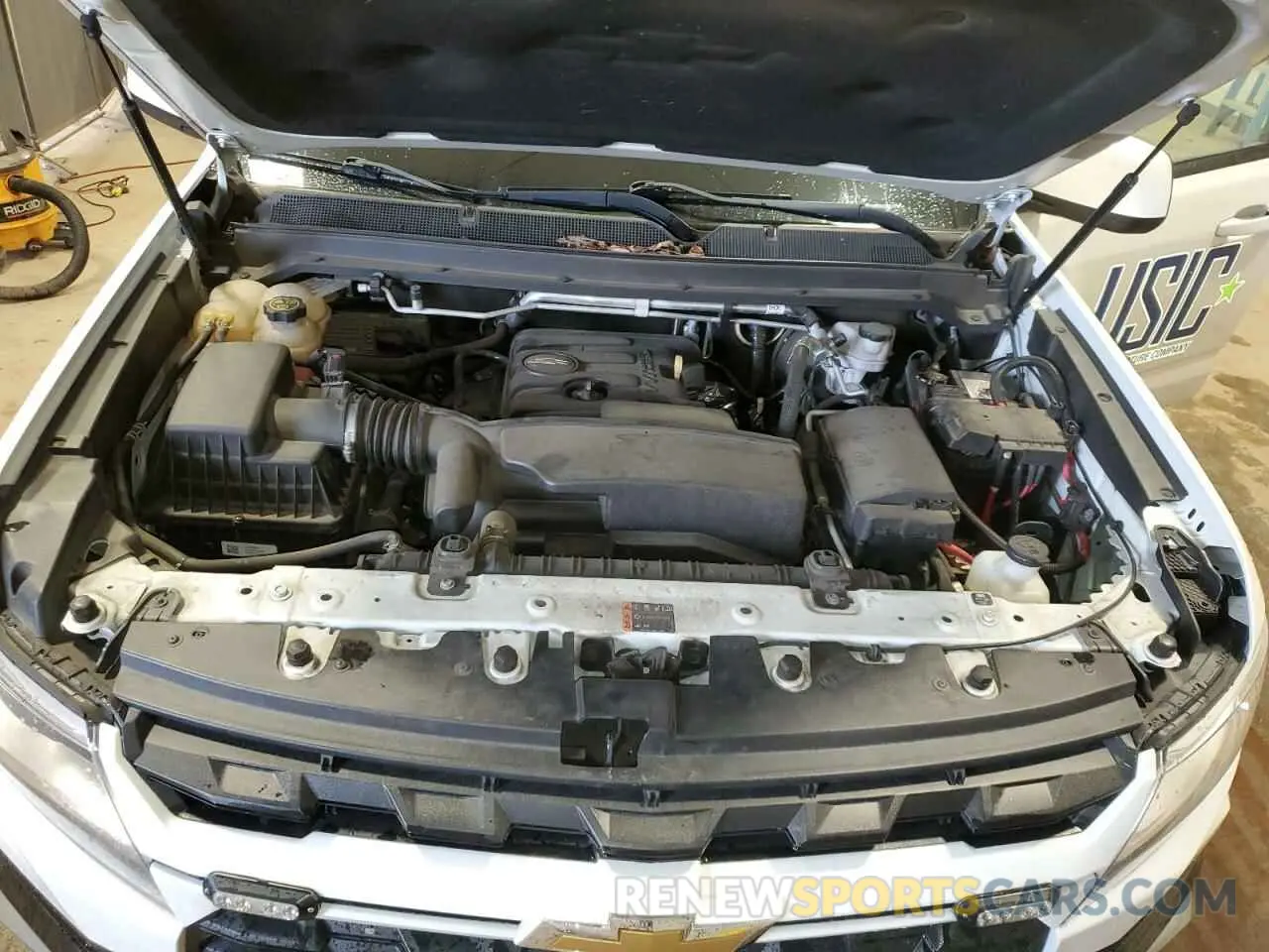 11 Фотография поврежденного автомобиля 1GCHTCEAXM1253310 CHEVROLET COLORADO 2021