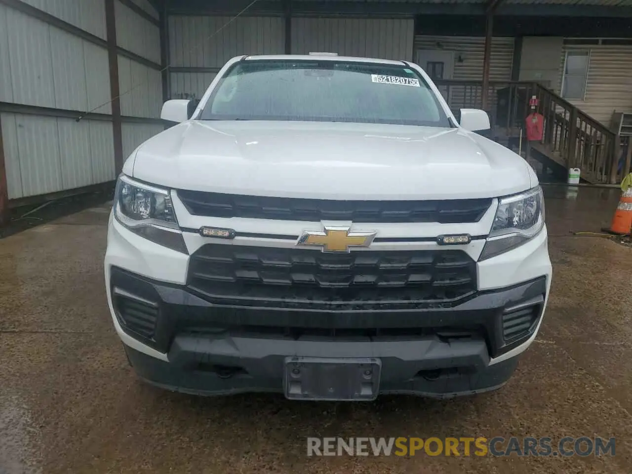 5 Фотография поврежденного автомобиля 1GCHTCEAXM1253310 CHEVROLET COLORADO 2021