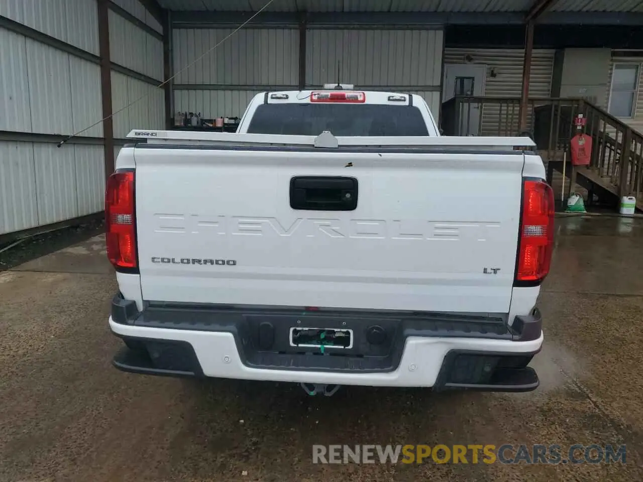 6 Фотография поврежденного автомобиля 1GCHTCEAXM1253310 CHEVROLET COLORADO 2021