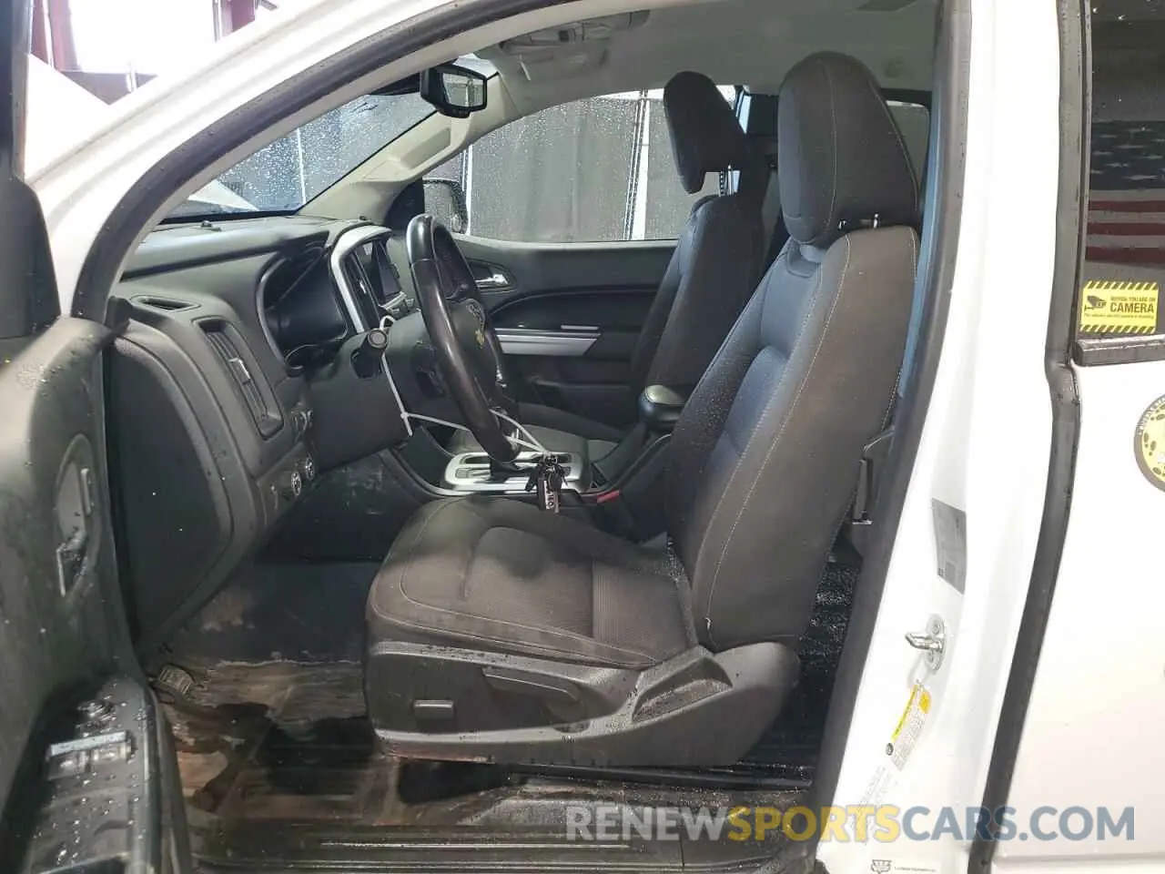 7 Фотография поврежденного автомобиля 1GCHTCEAXM1253310 CHEVROLET COLORADO 2021