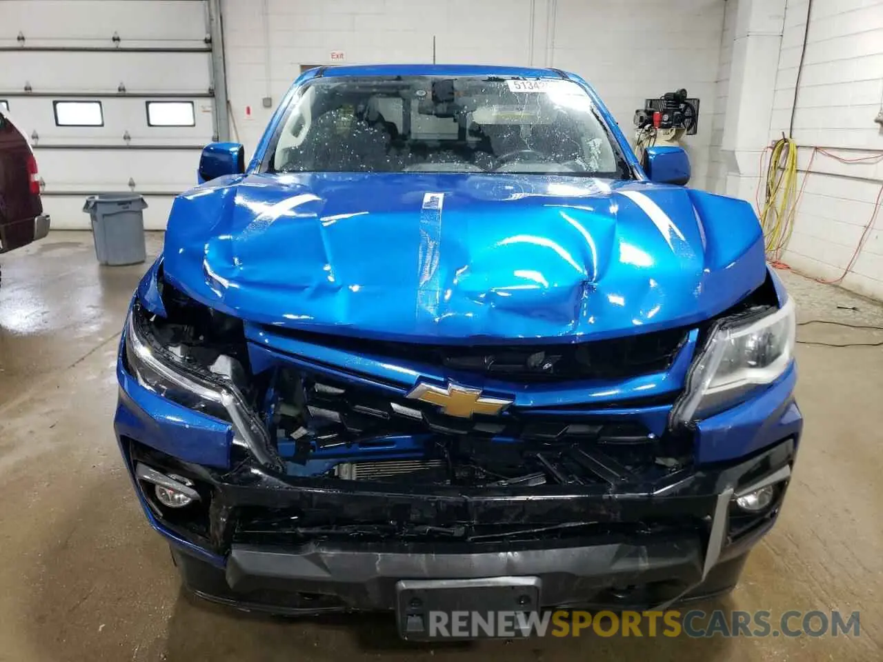 5 Фотография поврежденного автомобиля 1GCHTCEN4M1297287 CHEVROLET COLORADO 2021