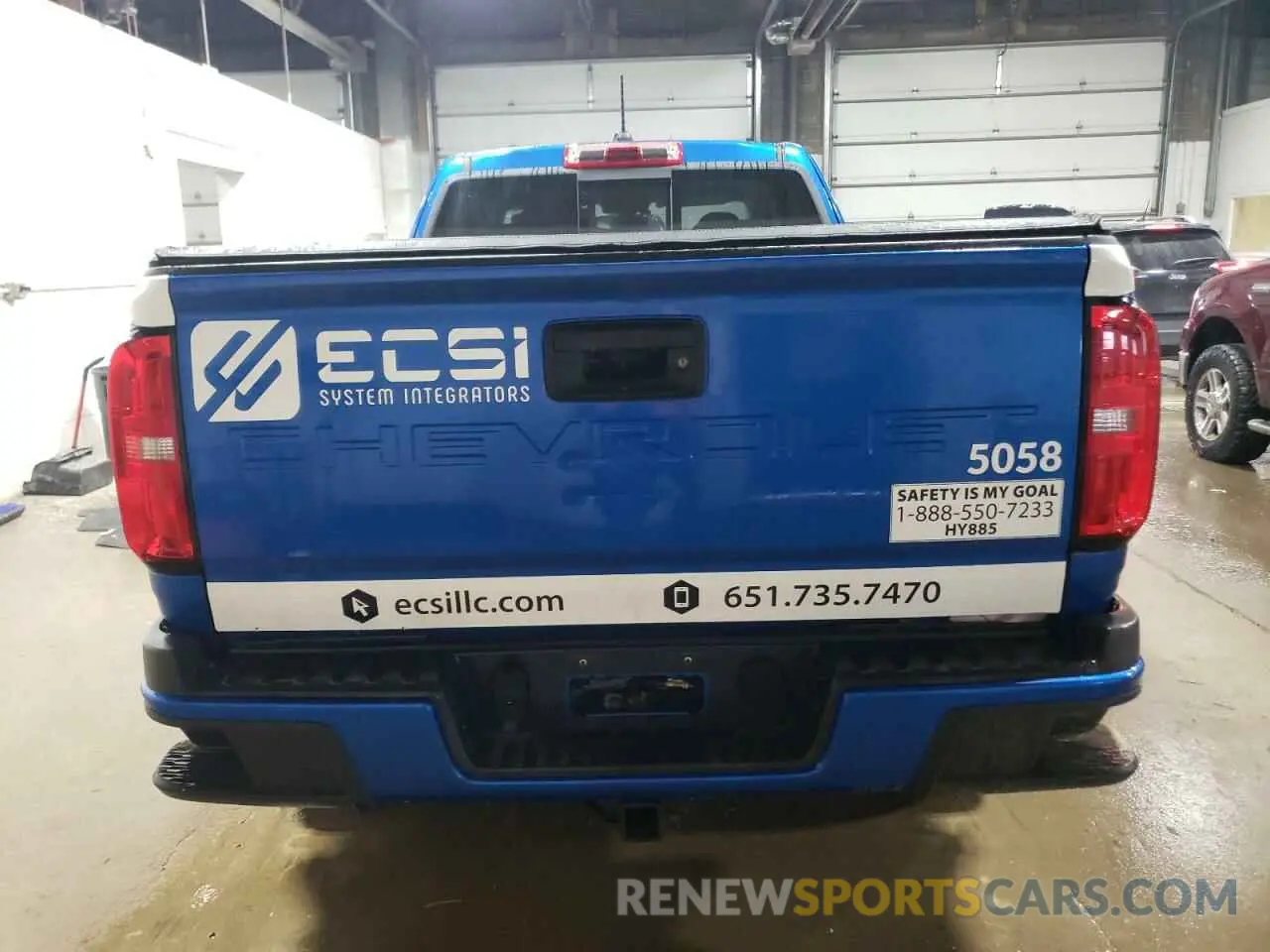 6 Фотография поврежденного автомобиля 1GCHTCEN4M1297287 CHEVROLET COLORADO 2021