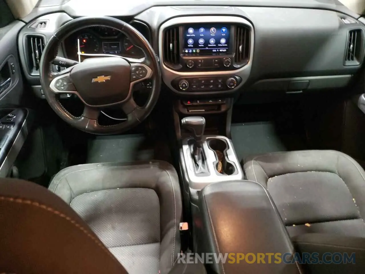 8 Фотография поврежденного автомобиля 1GCHTCEN4M1297287 CHEVROLET COLORADO 2021