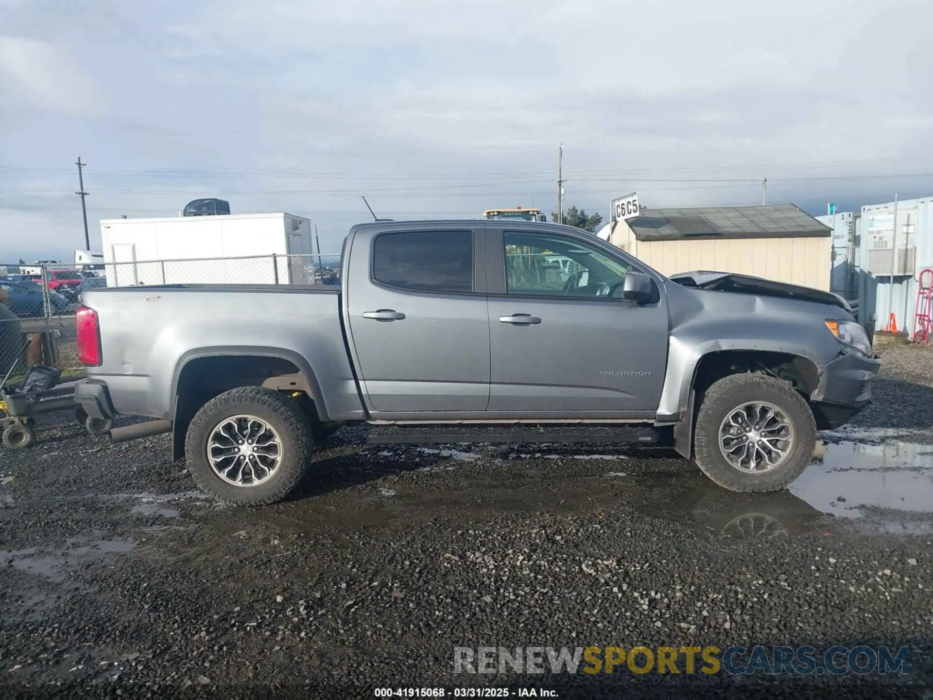 13 Фотография поврежденного автомобиля 1GCPTEE10M1206441 CHEVROLET COLORADO 2021