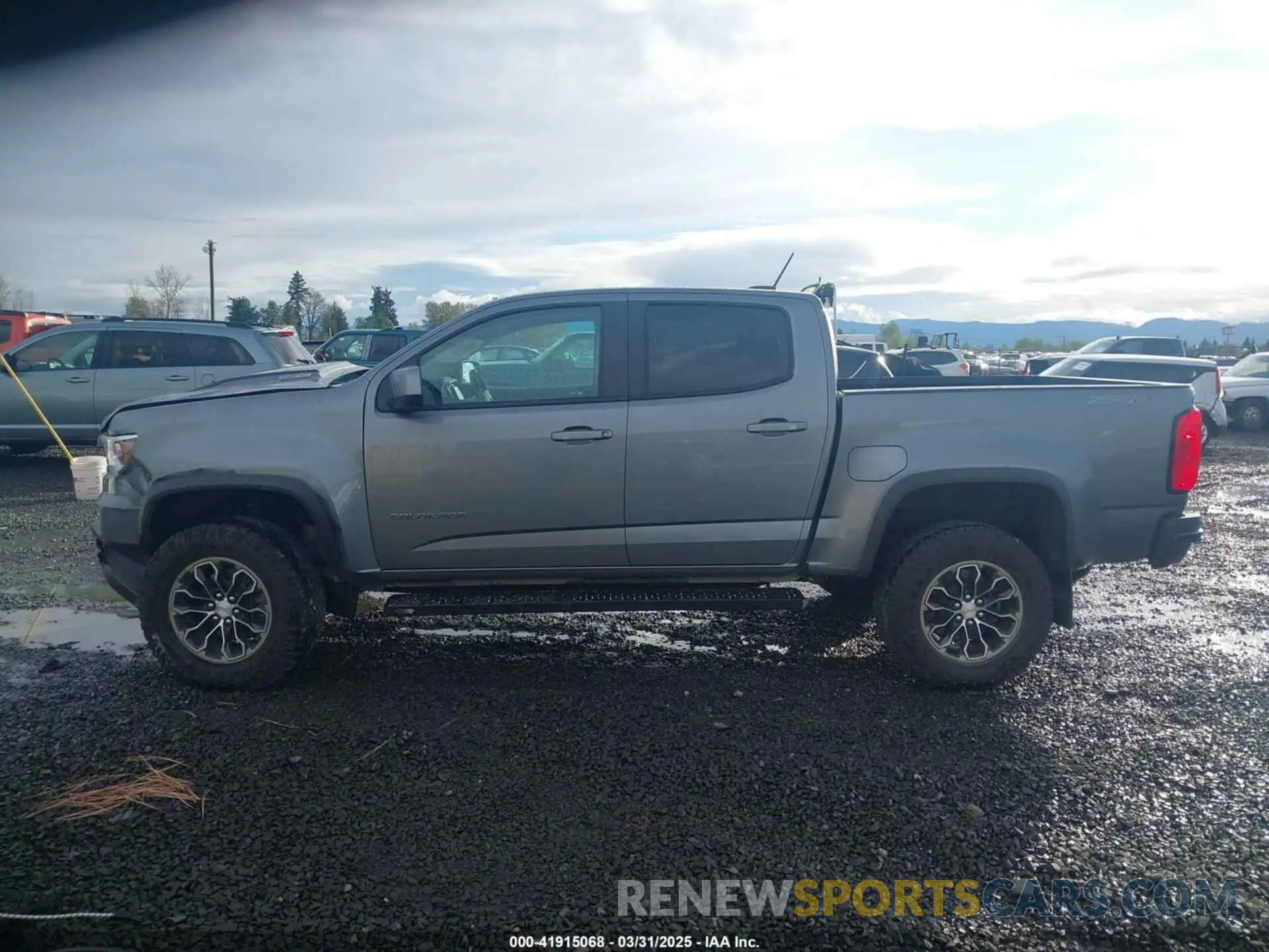 14 Фотография поврежденного автомобиля 1GCPTEE10M1206441 CHEVROLET COLORADO 2021