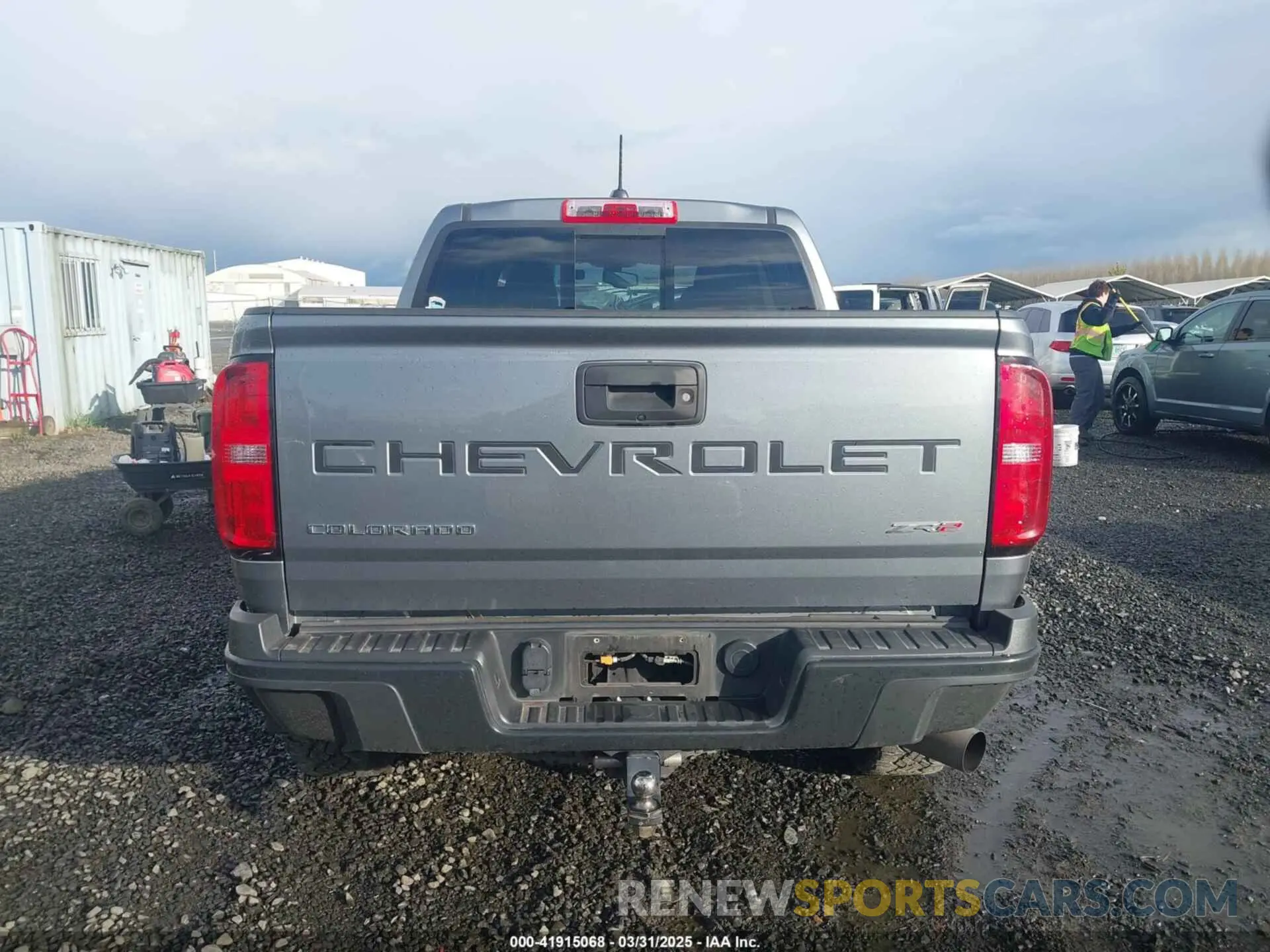 16 Фотография поврежденного автомобиля 1GCPTEE10M1206441 CHEVROLET COLORADO 2021