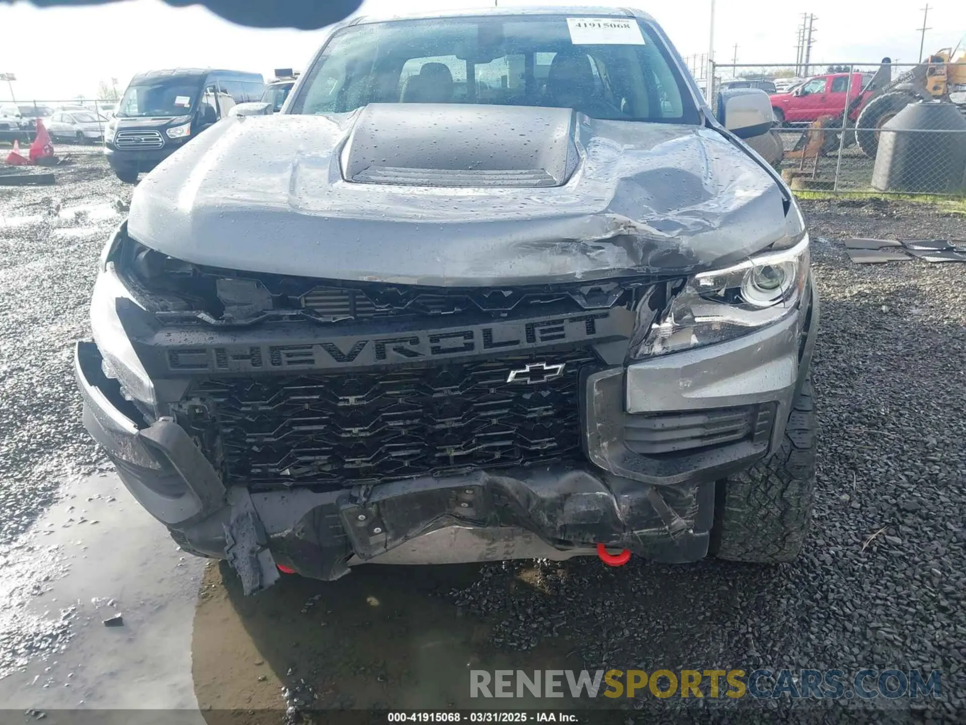 6 Фотография поврежденного автомобиля 1GCPTEE10M1206441 CHEVROLET COLORADO 2021