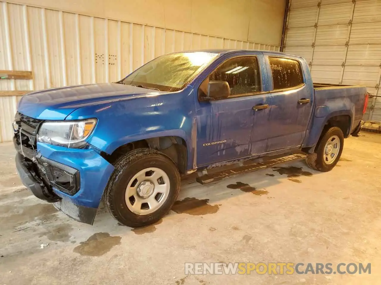 1 Фотография поврежденного автомобиля 1GCGSBEA0N1320488 CHEVROLET COLORADO 2022