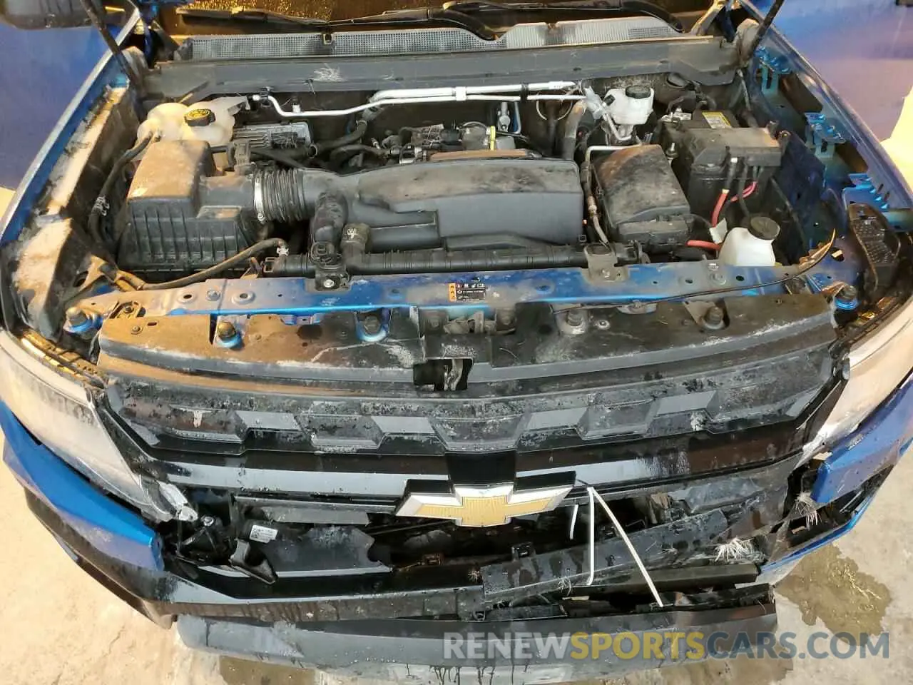 13 Фотография поврежденного автомобиля 1GCGSBEA0N1320488 CHEVROLET COLORADO 2022