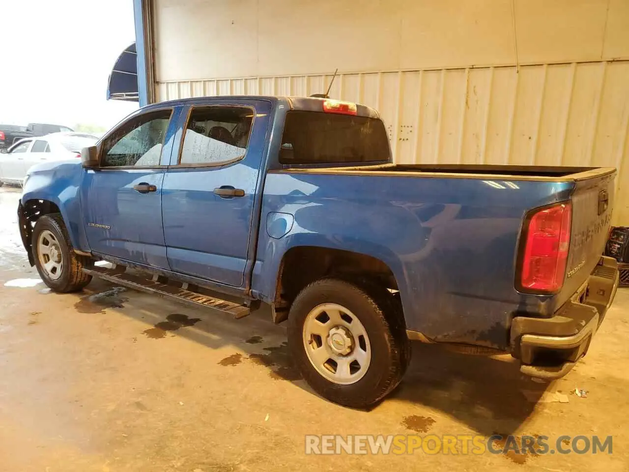 2 Фотография поврежденного автомобиля 1GCGSBEA0N1320488 CHEVROLET COLORADO 2022