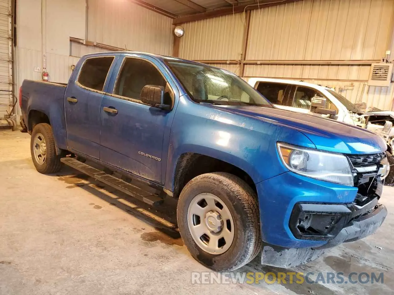 4 Фотография поврежденного автомобиля 1GCGSBEA0N1320488 CHEVROLET COLORADO 2022