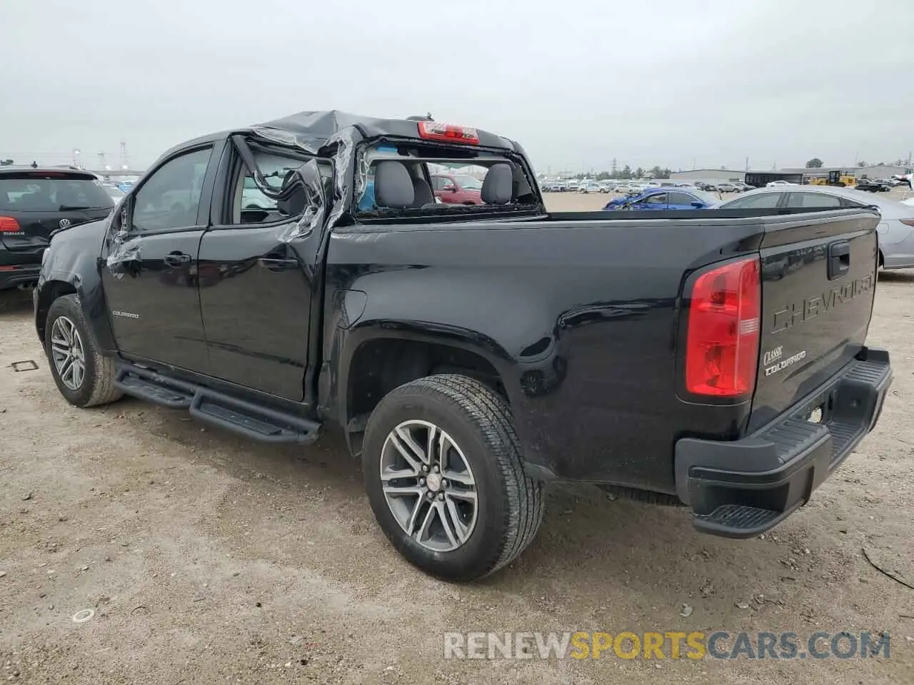 2 Фотография поврежденного автомобиля 1GCGSBEA3N1305726 CHEVROLET COLORADO 2022