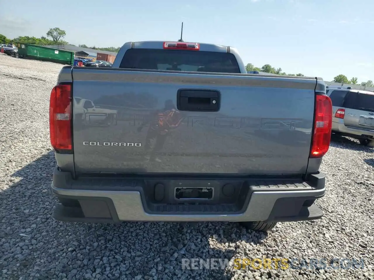 6 Photograph of a damaged car 1GCGSBEAXN1269078 CHEVROLET COLORADO 2022