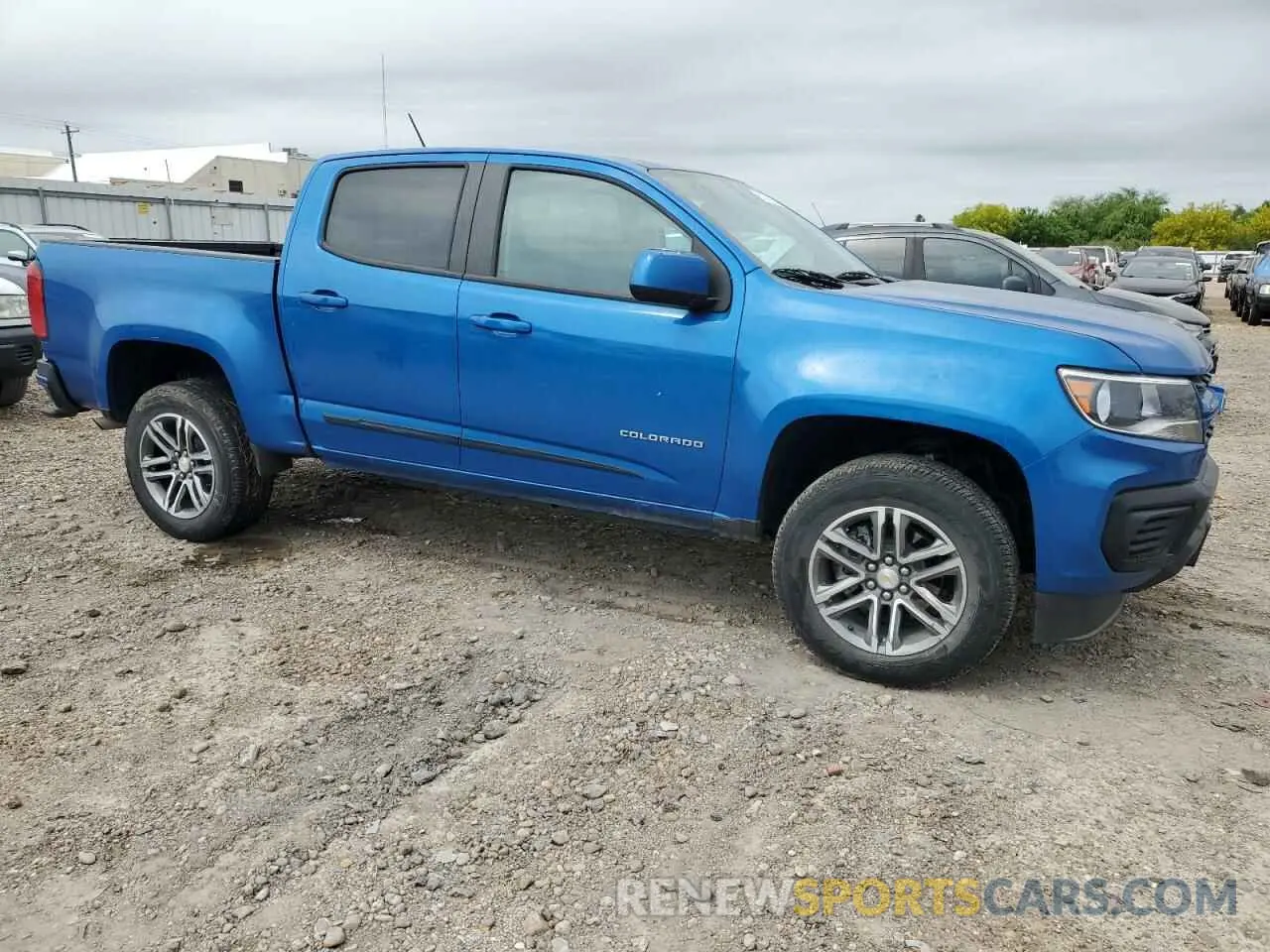 4 Фотография поврежденного автомобиля 1GCGSBEN1N1245139 CHEVROLET COLORADO 2022