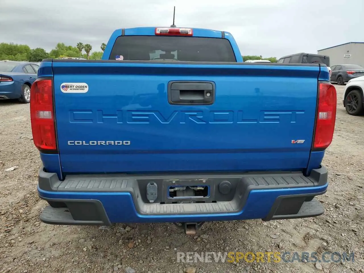 6 Фотография поврежденного автомобиля 1GCGSBEN1N1245139 CHEVROLET COLORADO 2022