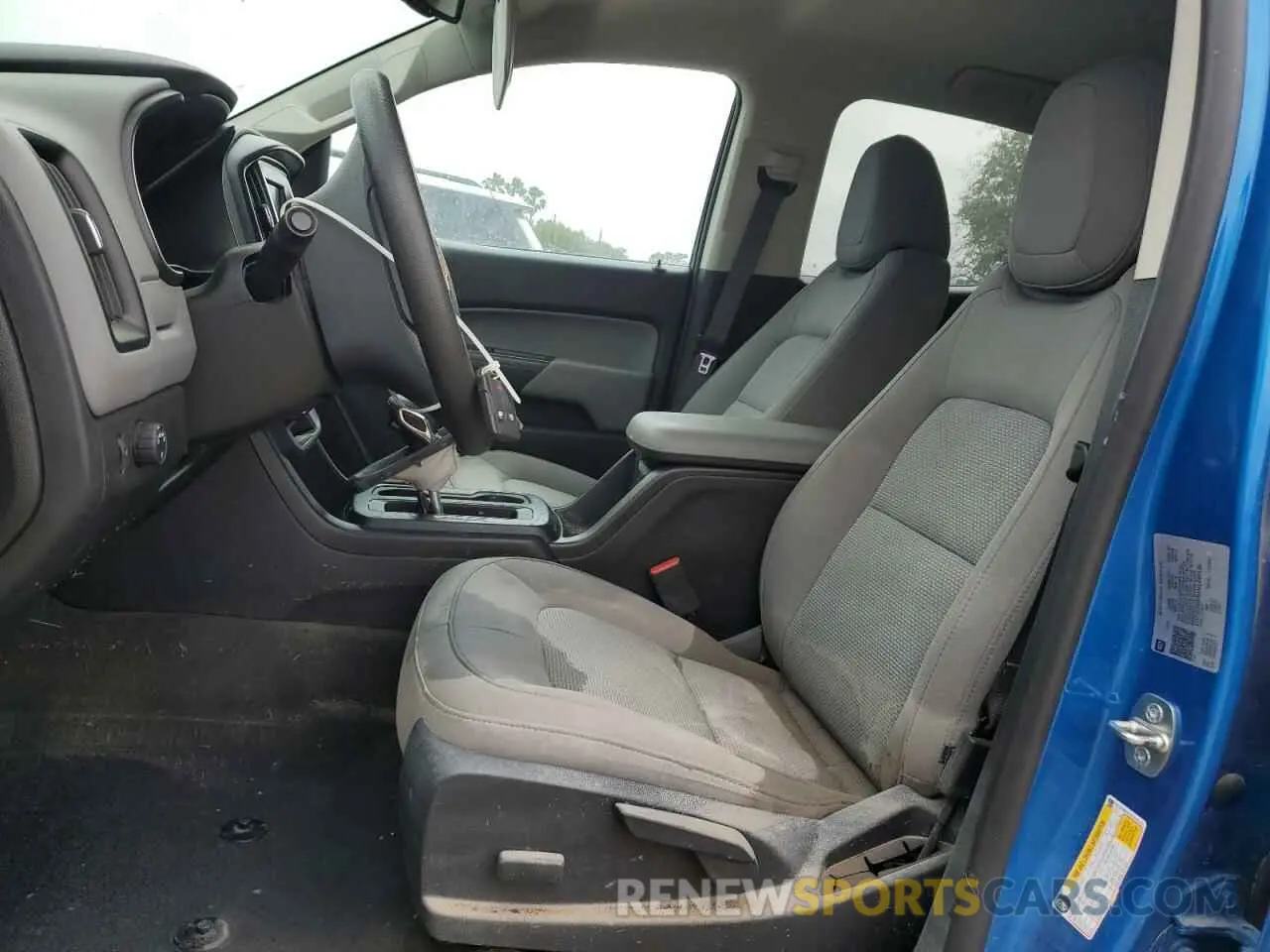 7 Фотография поврежденного автомобиля 1GCGSBEN1N1245139 CHEVROLET COLORADO 2022