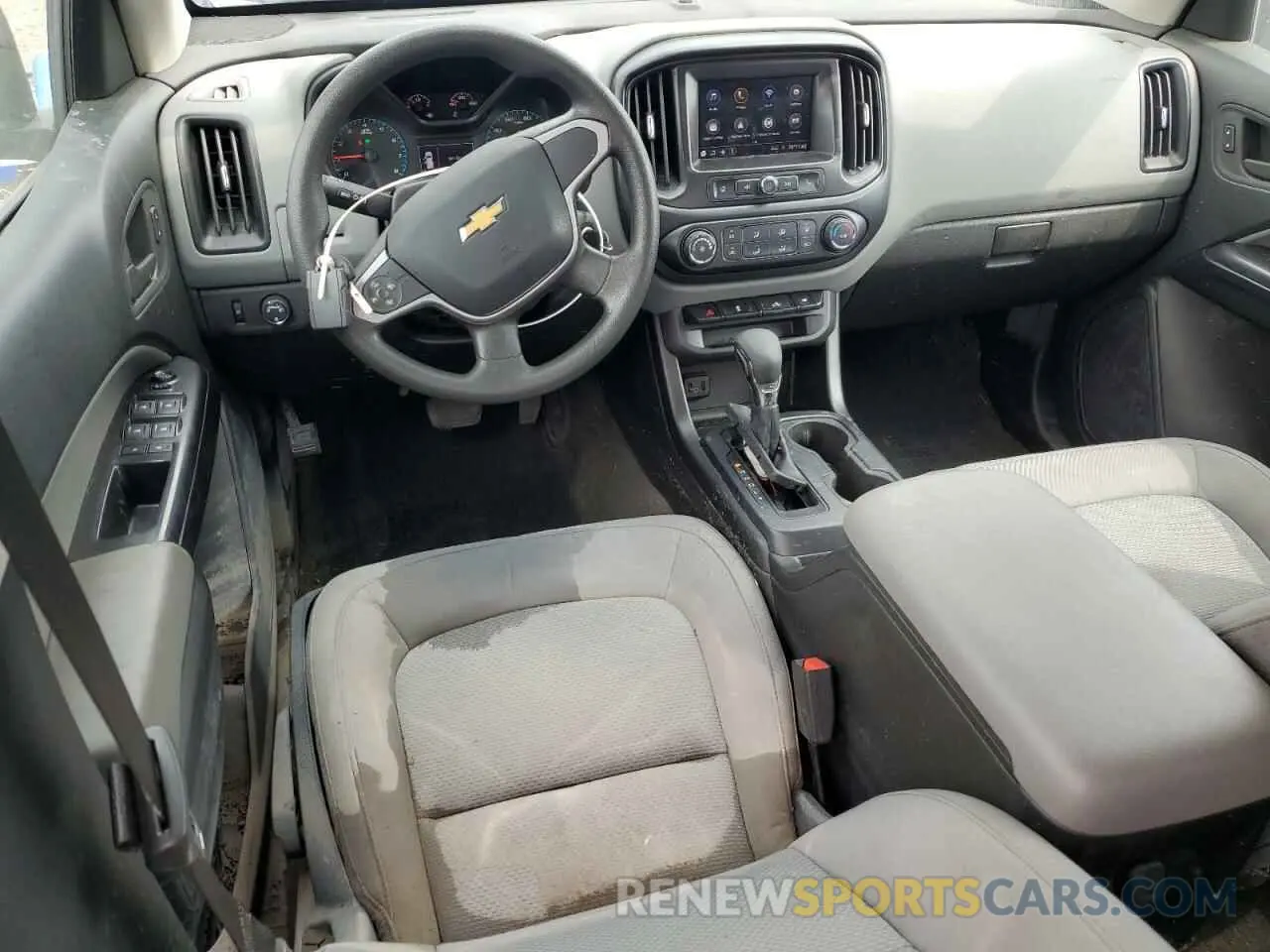 8 Фотография поврежденного автомобиля 1GCGSBEN1N1245139 CHEVROLET COLORADO 2022