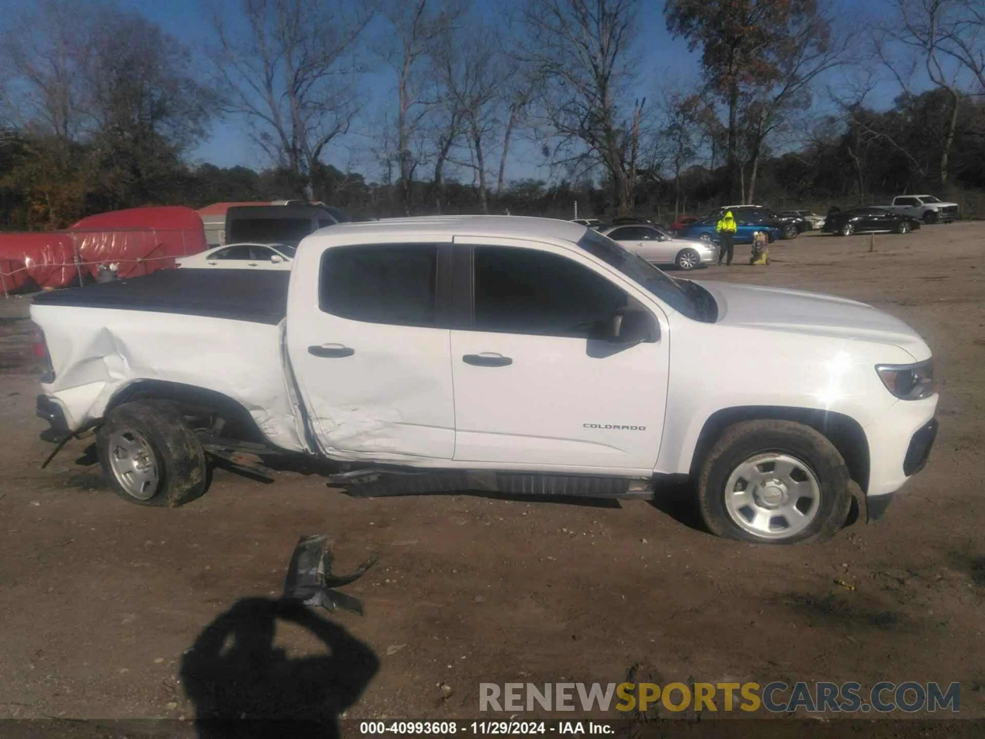13 Фотография поврежденного автомобиля 1GCGSBEN4N1147688 CHEVROLET COLORADO 2022
