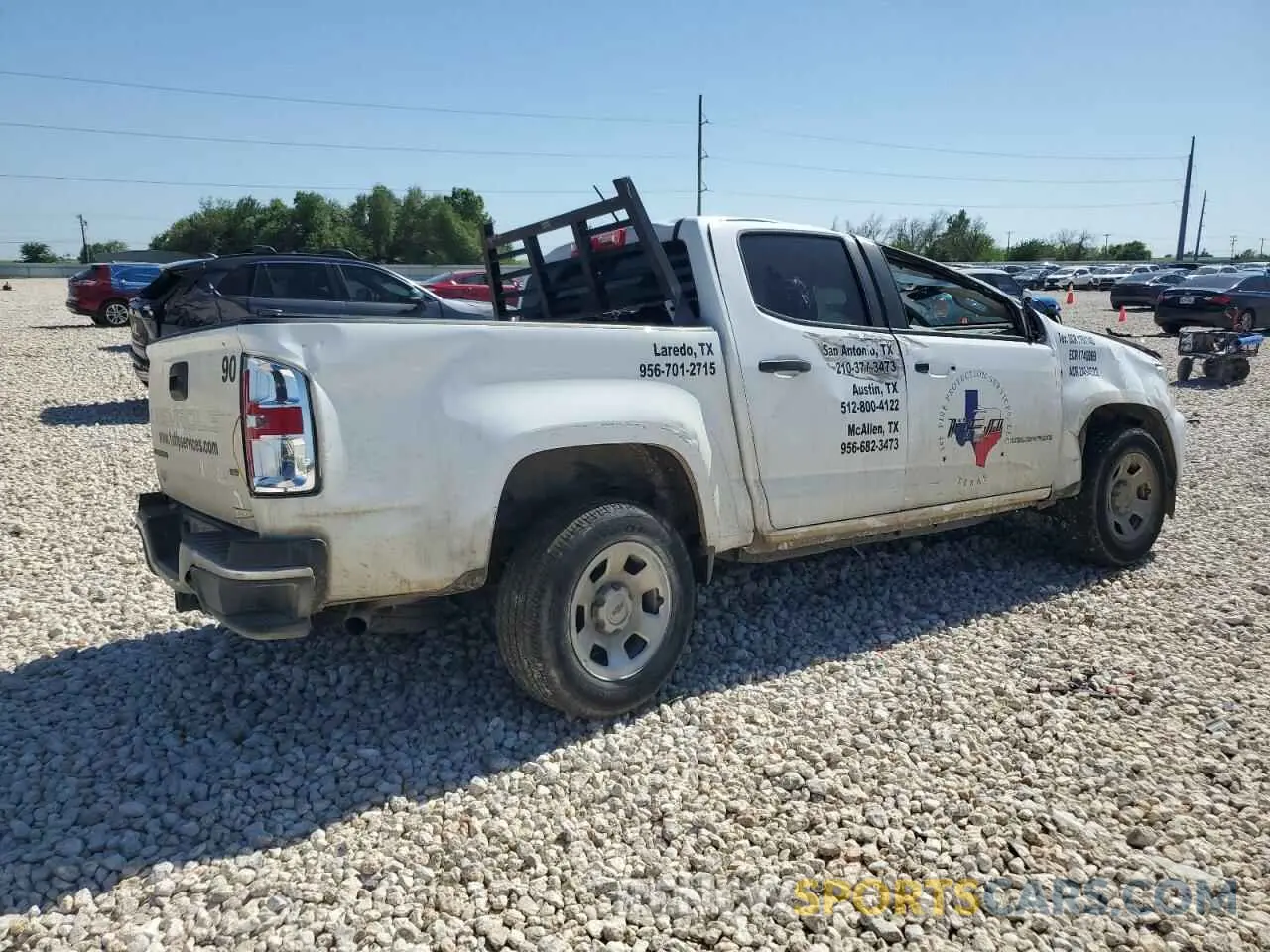 3 Photograph of a damaged car 1GCGSBEN5N1266026 CHEVROLET COLORADO 2022