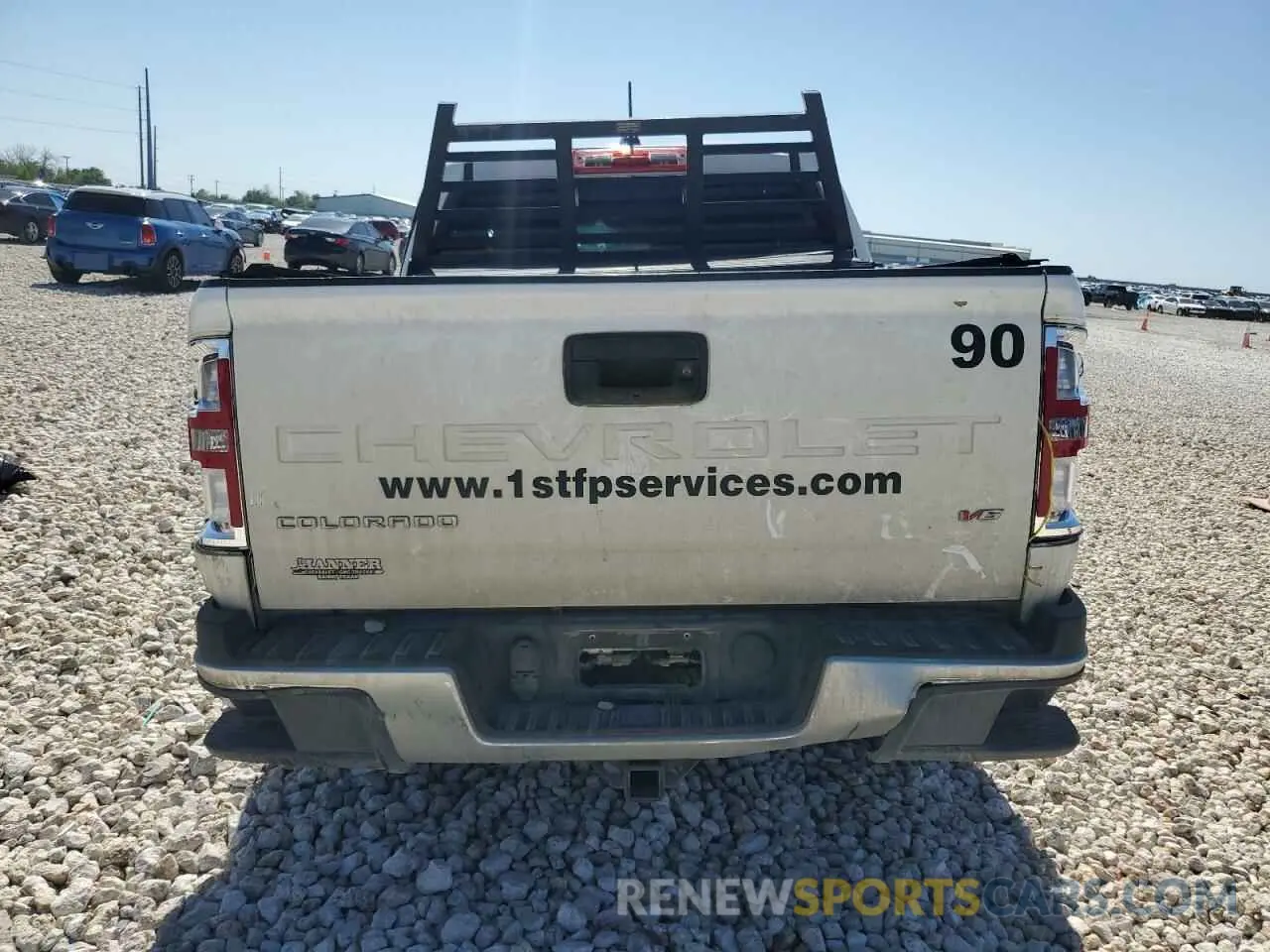 6 Photograph of a damaged car 1GCGSBEN5N1266026 CHEVROLET COLORADO 2022