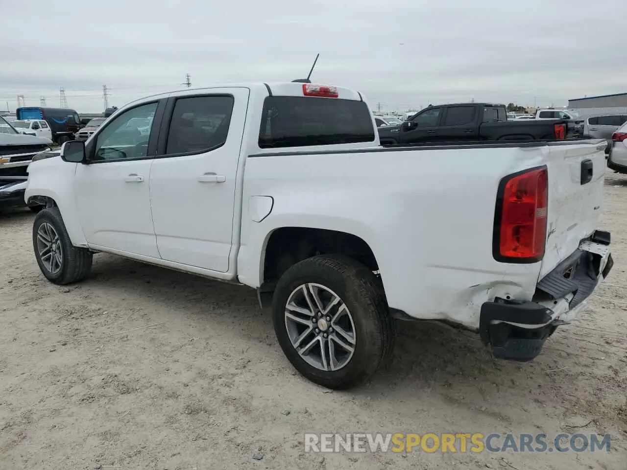 2 Фотография поврежденного автомобиля 1GCGSBEN9N1150506 CHEVROLET COLORADO 2022