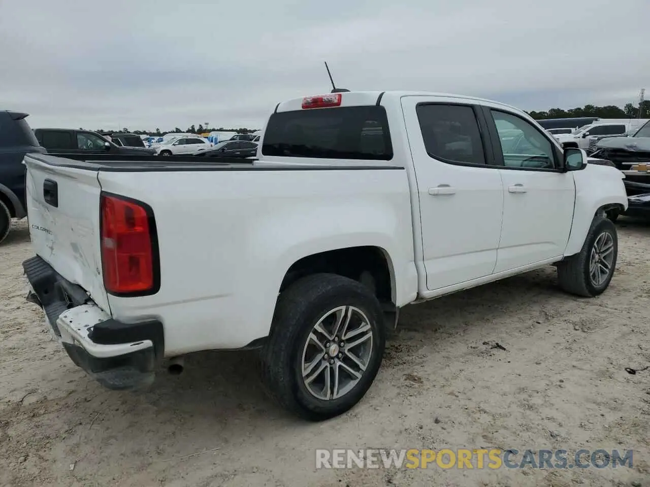 3 Фотография поврежденного автомобиля 1GCGSBEN9N1150506 CHEVROLET COLORADO 2022