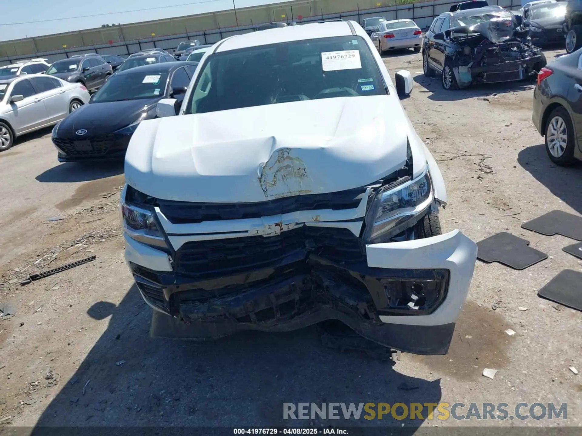 12 Фотография поврежденного автомобиля 1GCGSCEA0N1313191 CHEVROLET COLORADO 2022
