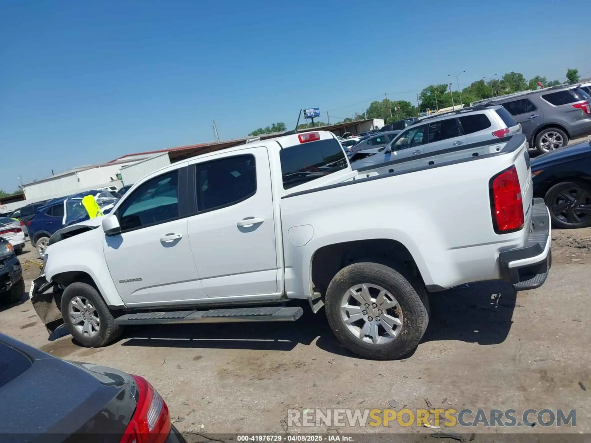 14 Фотография поврежденного автомобиля 1GCGSCEA0N1313191 CHEVROLET COLORADO 2022