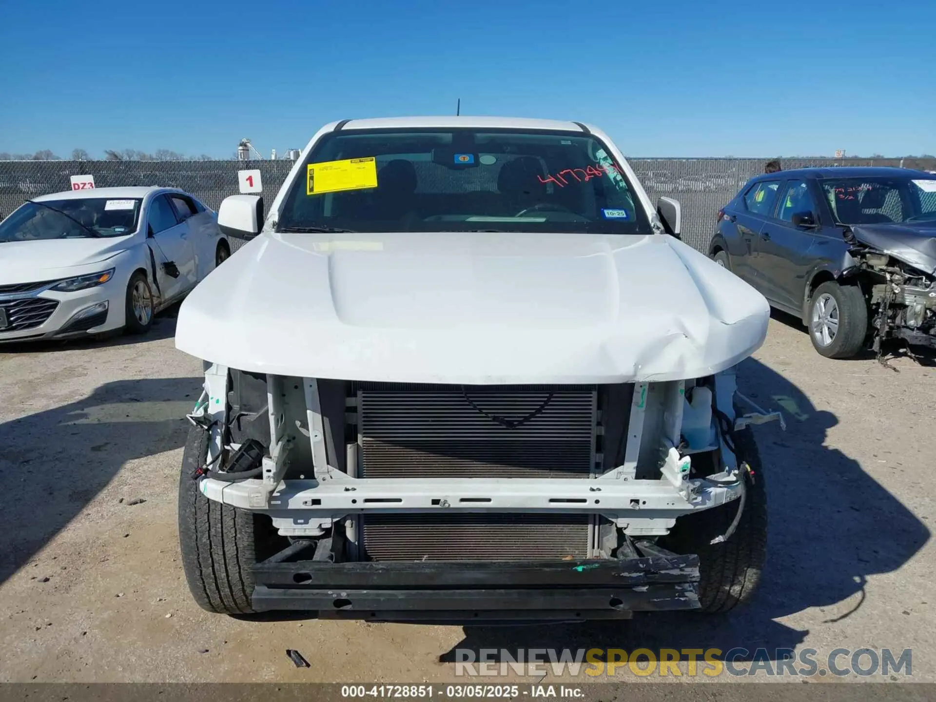 12 Фотография поврежденного автомобиля 1GCGSCEA3N1304212 CHEVROLET COLORADO 2022