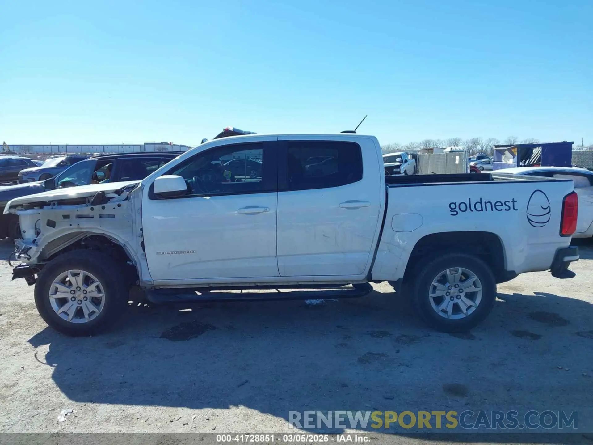 14 Фотография поврежденного автомобиля 1GCGSCEA3N1304212 CHEVROLET COLORADO 2022