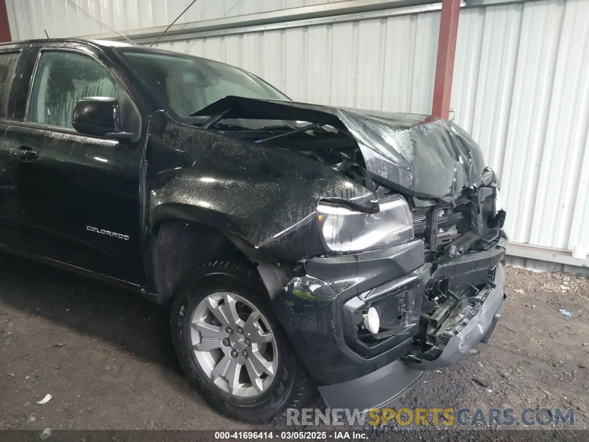 6 Photograph of a damaged car 1GCGSCEA6N1320159 CHEVROLET COLORADO 2022