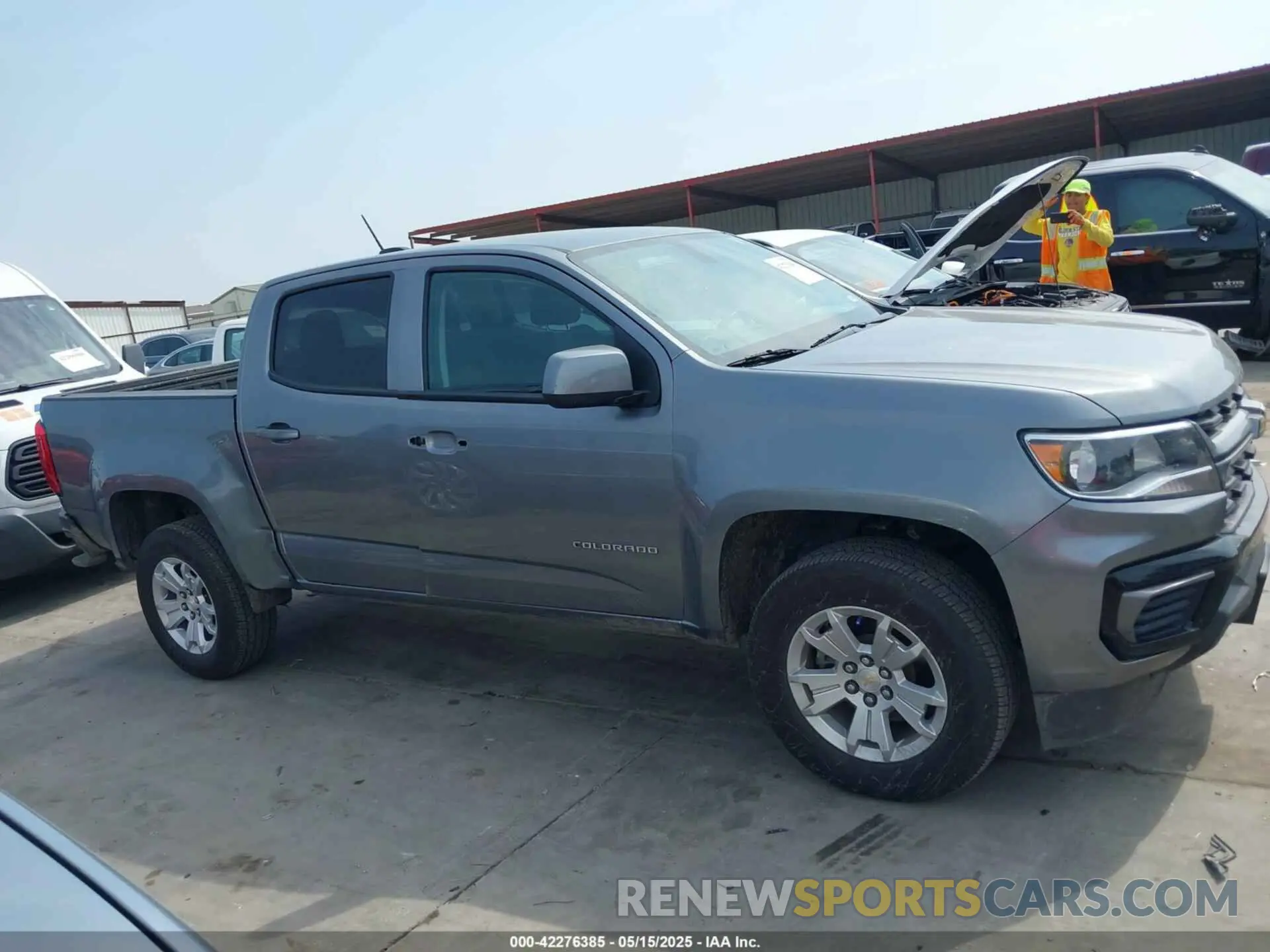 13 Фотография поврежденного автомобиля 1GCGSCEN3N1308067 CHEVROLET COLORADO 2022