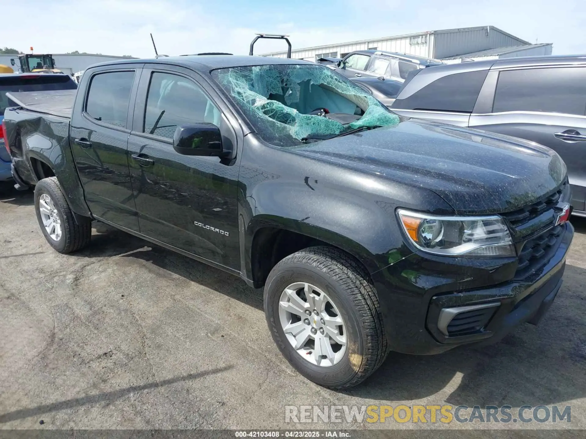 1 Фотография поврежденного автомобиля 1GCGSCEN4N1198906 CHEVROLET COLORADO 2022