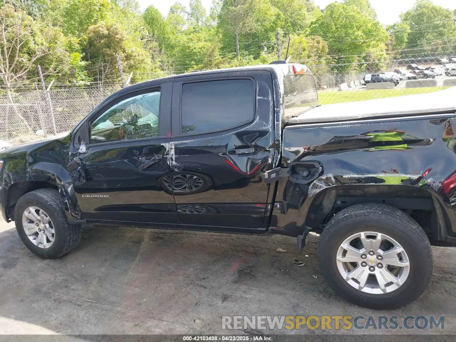 6 Фотография поврежденного автомобиля 1GCGSCEN4N1198906 CHEVROLET COLORADO 2022