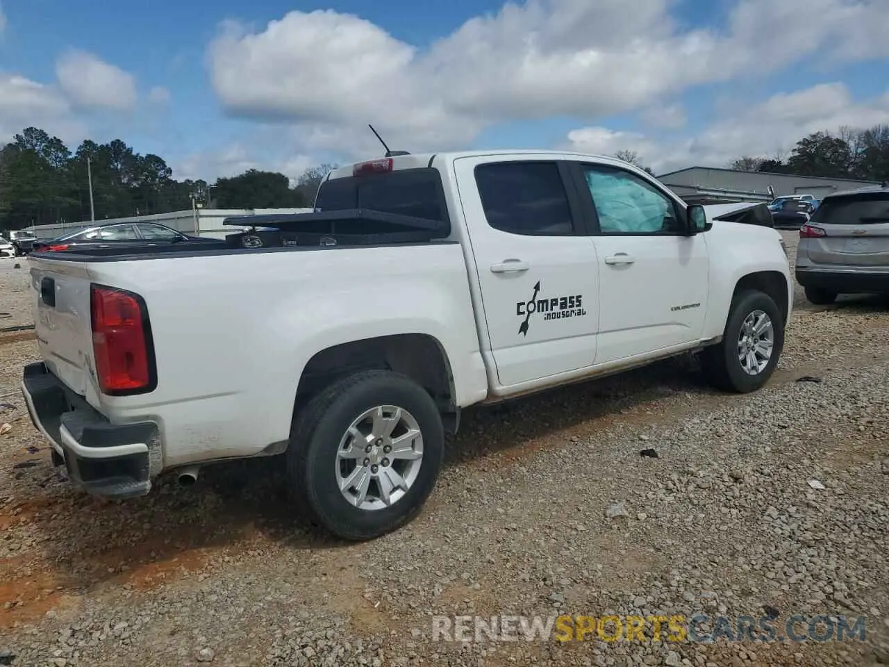 3 Photograph of a damaged car 1GCGSCEN5N1105004 CHEVROLET COLORADO 2022