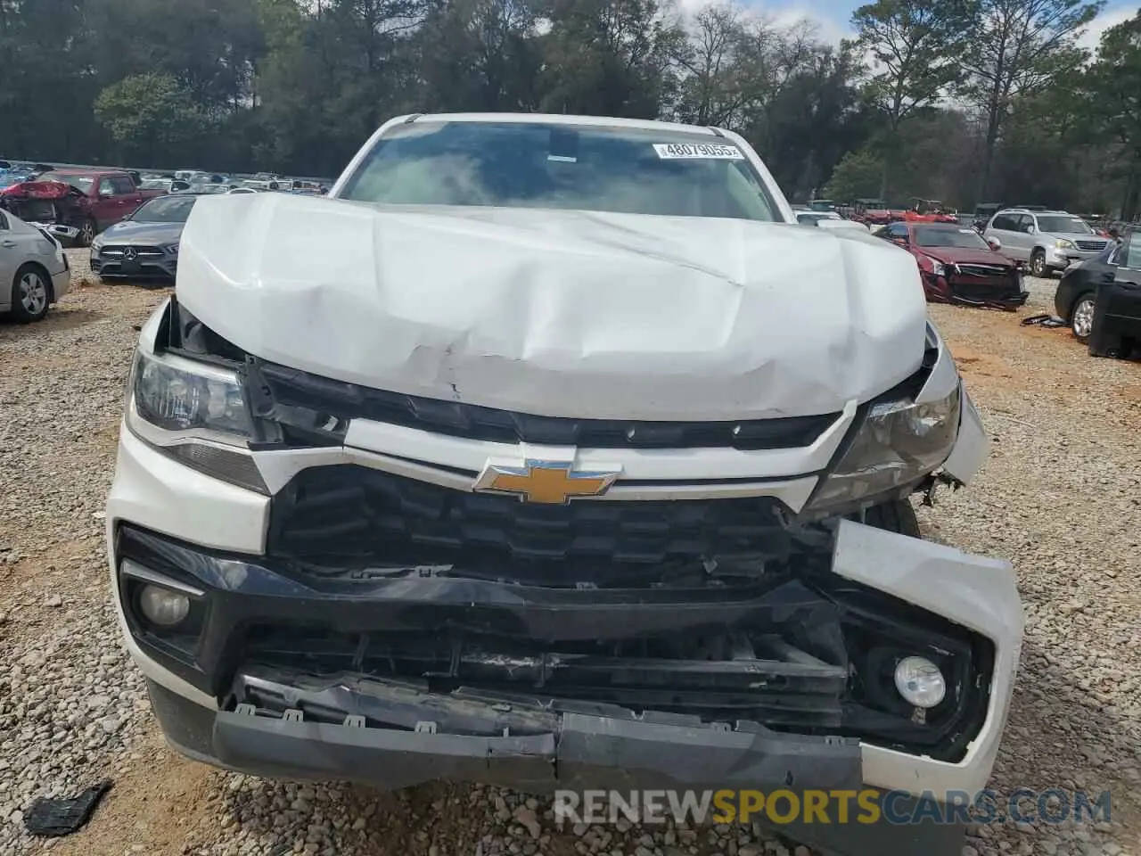 5 Photograph of a damaged car 1GCGSCEN5N1105004 CHEVROLET COLORADO 2022