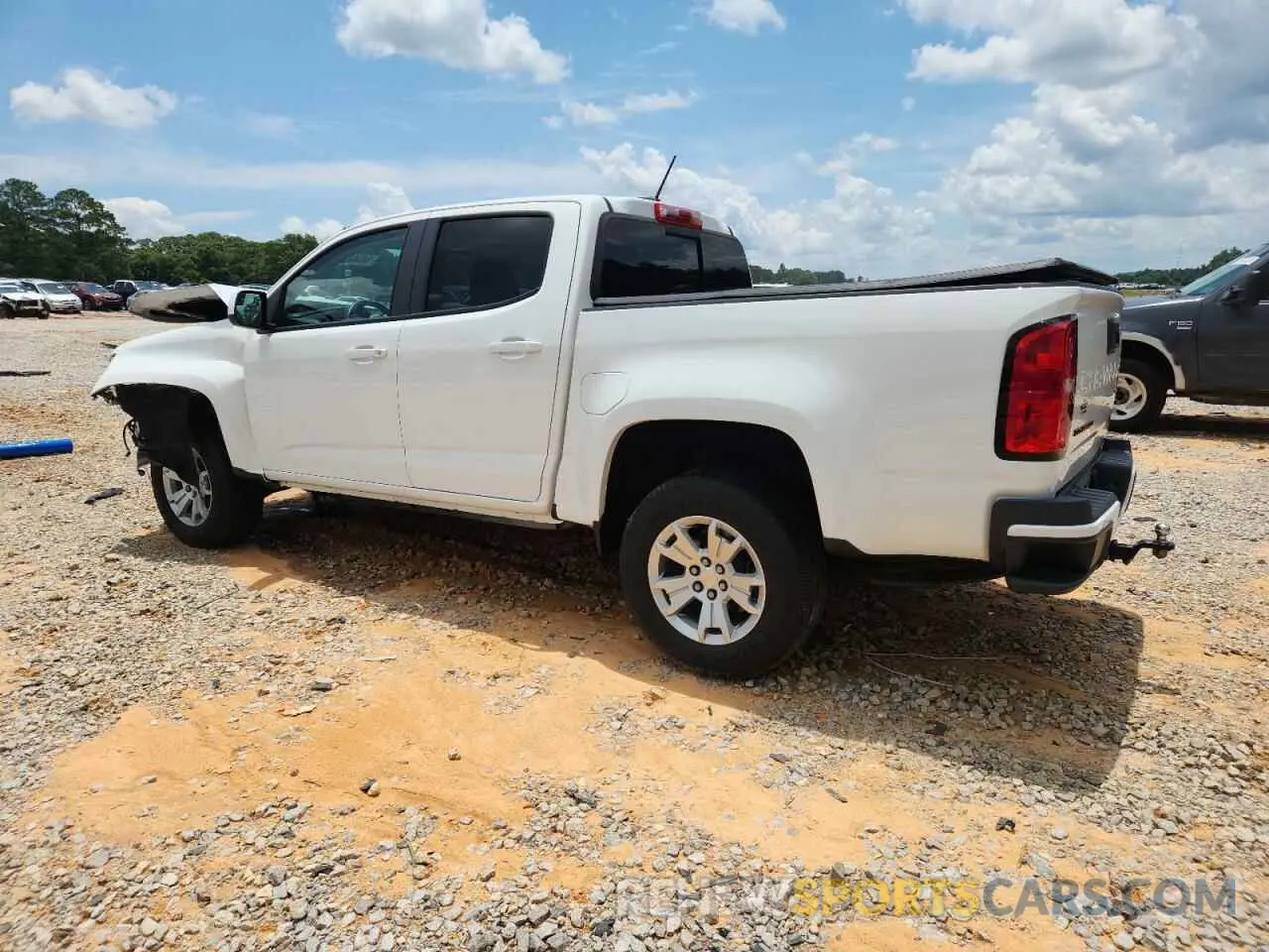 2 Photograph of a damaged car 1GCGSCEN6N1188801 CHEVROLET COLORADO 2022