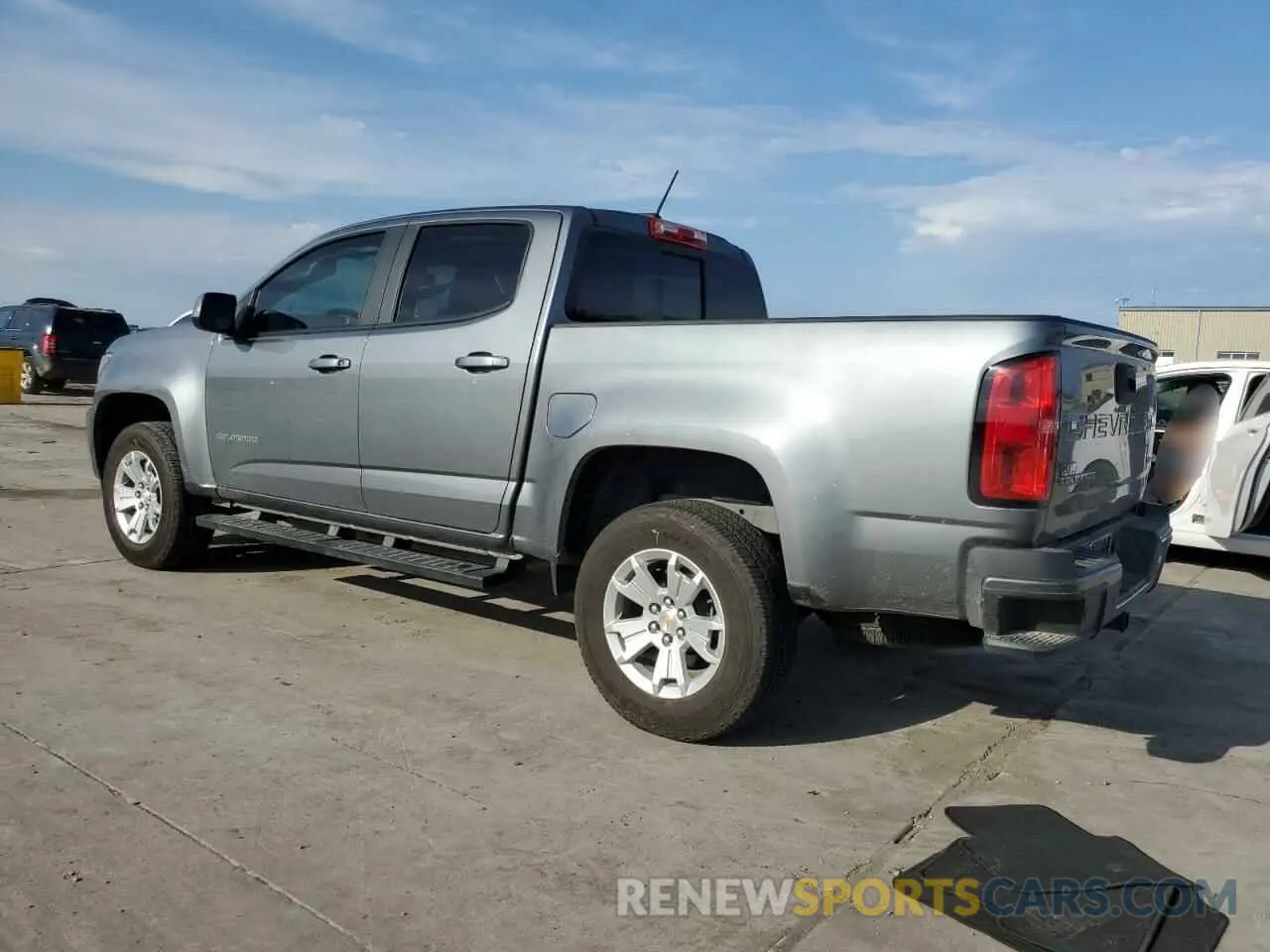 2 Photograph of a damaged car 1GCGSCEN7N1124248 CHEVROLET COLORADO 2022